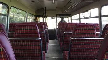 Single decker interior