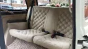 Taxi Cab cream leather interior