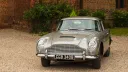 Aston Martin DB5 front view in Silver colour