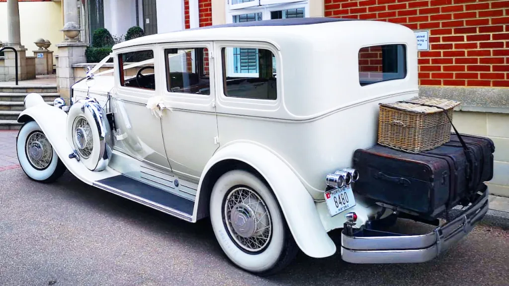 Vintage Pierce Arrow Limousine Wedding Car Hire Basildon, Essex