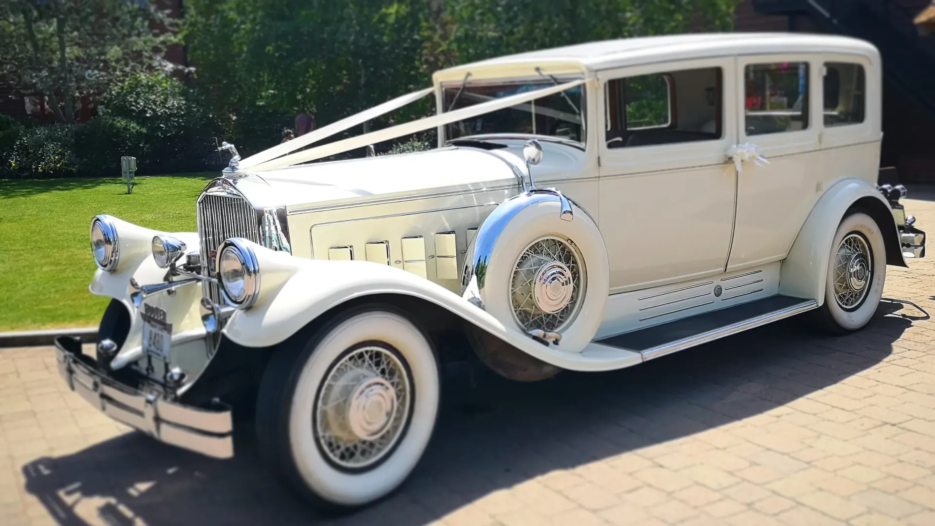 Vintage Pierce Arrow Limousine Wedding Car Hire Basildon, Essex