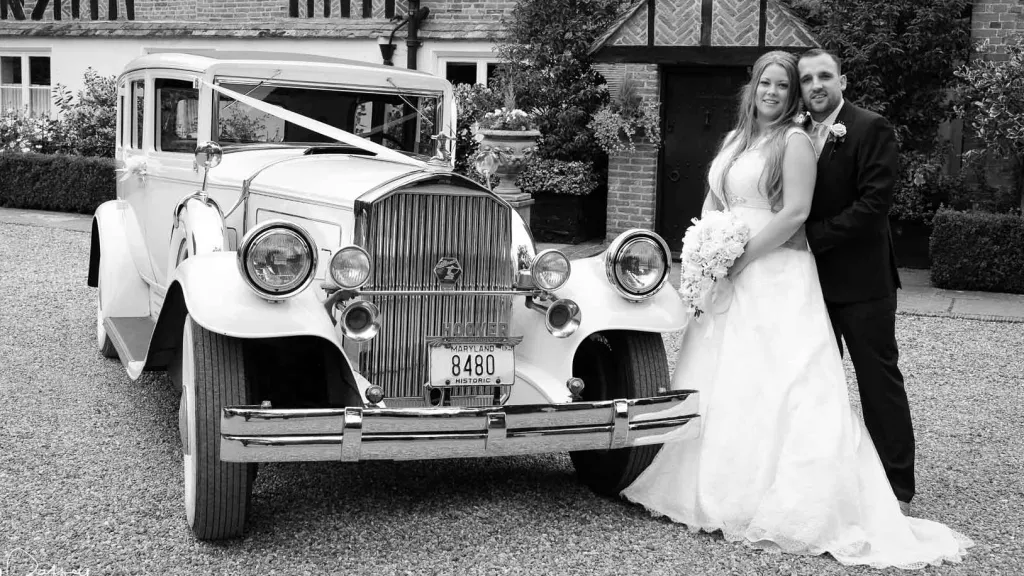 Vintage Pierce Arrow Limousine Wedding Car Hire Basildon, Essex