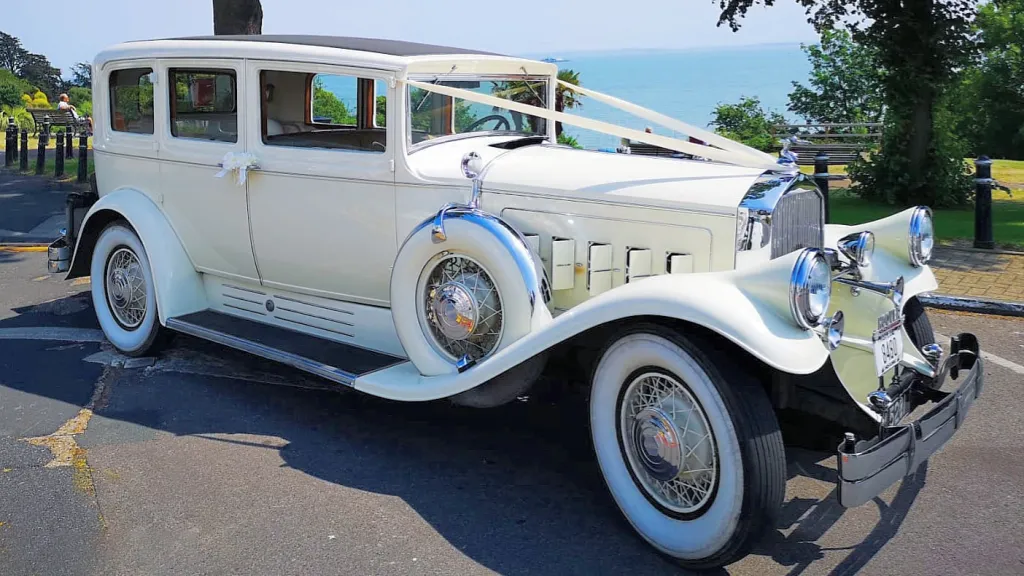 Vintage Pierce Arrow Limousine Wedding Car Hire Basildon, Essex