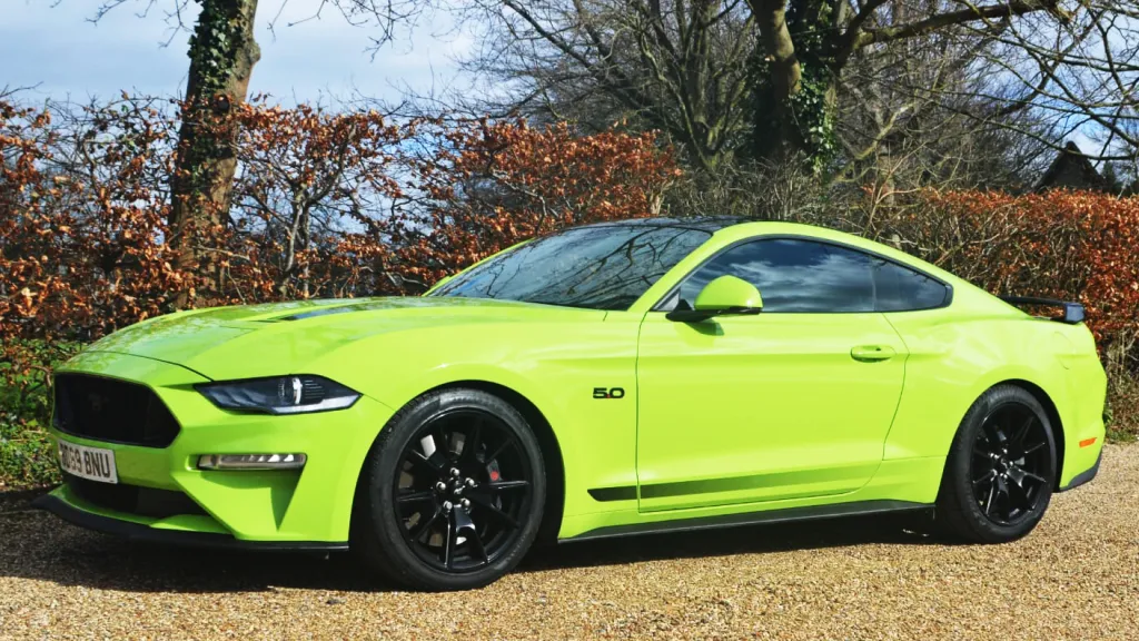 Ford Mustang 5.0L GT Wedding Car hire in Essex, London and Kent