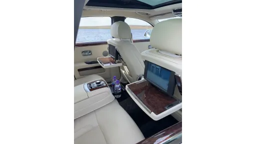 White rolls-Royce