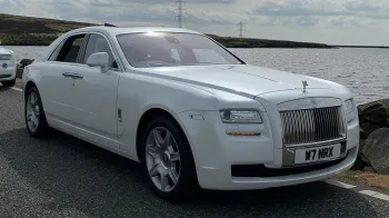 White rolls-Royce