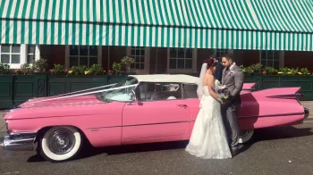 Pink Cadillac Convertible