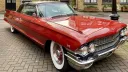 Red Cadillac Convertible hire London