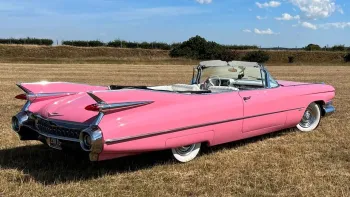Pink Cadillac Convertible