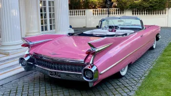 Pink Cadillac Convertible