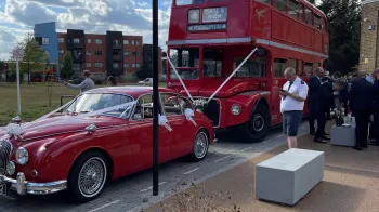 Red Classic Mk2 Jaguar