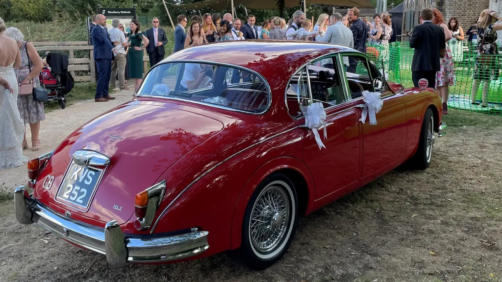 Red Classic Mk2 Jaguar