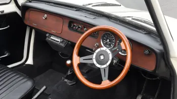 White Convertible Triumph