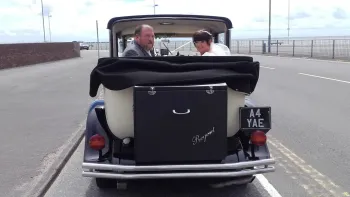 Vintage Regent Wedding Car