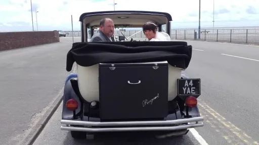 Vintage Regent Wedding Car