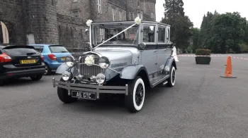 Vintage Imperial Wedding Car