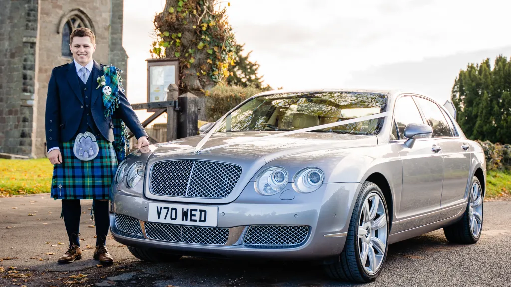 Benlley Flying Spur in Silver