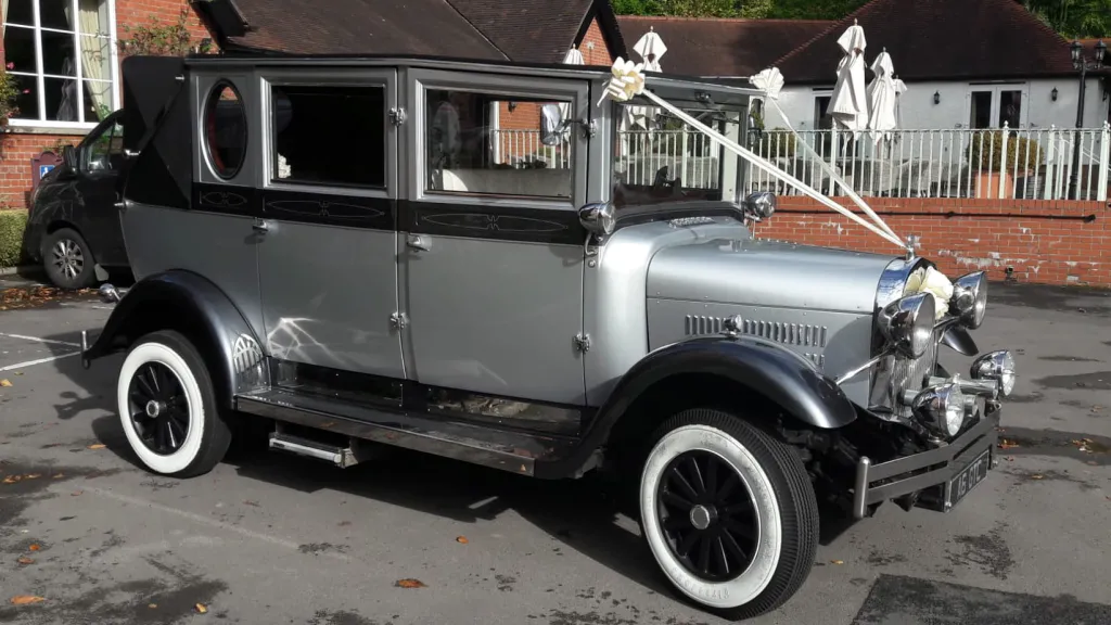 Vintage Imperial Wedding Car