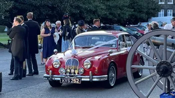 Red Classic Mk2 Jaguar