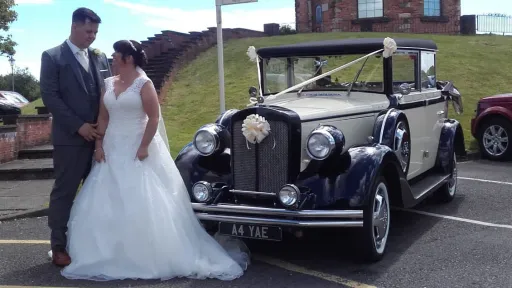 Vintage Regent Wedding Car