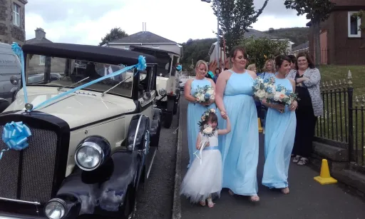 Vintage Regent Wedding Car