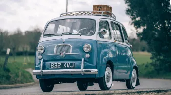 Classic 5 seat italian wedding car for hire in Norfolk