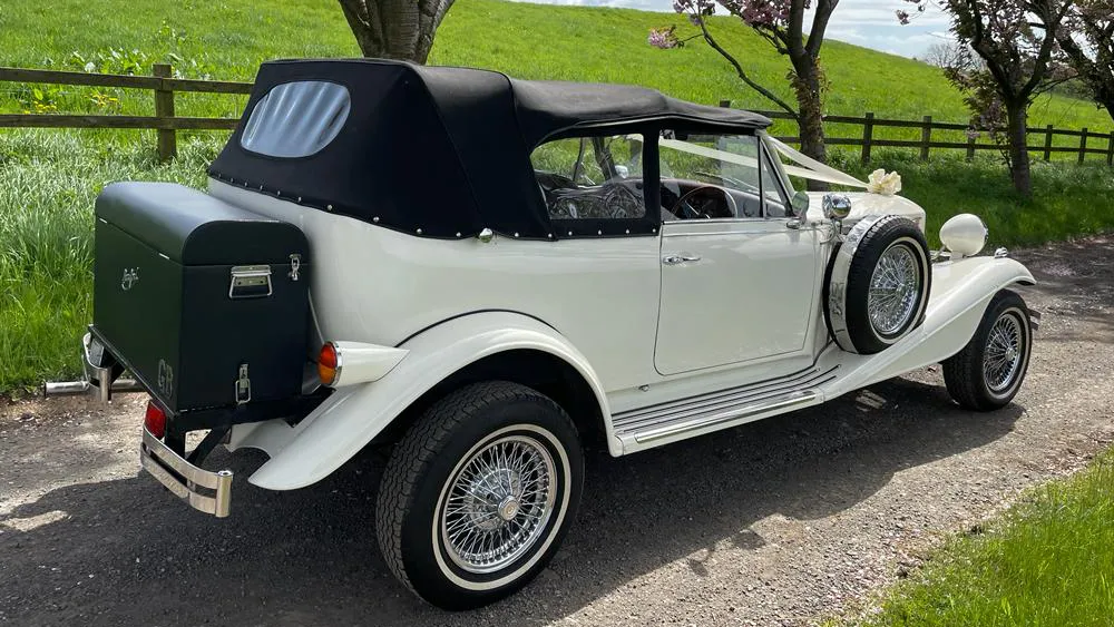 Vintage Beauford Wedding Car