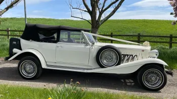 Vintage Beauford Wedding Car