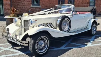 Vintage Beauford Wedding Car