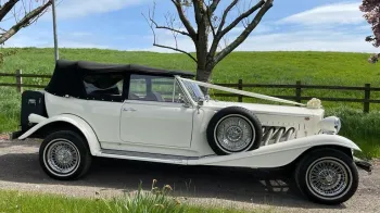 Vintage Beauford Wedding Car