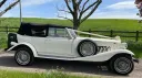 Vintage Beauford Wedding Car