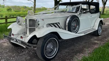 Vintage Beauford Wedding Car