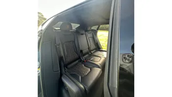 Lamborghini Urus rear interior in Black Leather