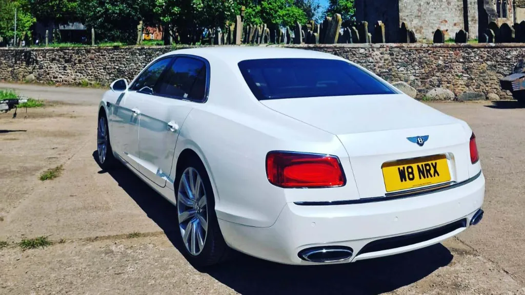 White Modern Bentley