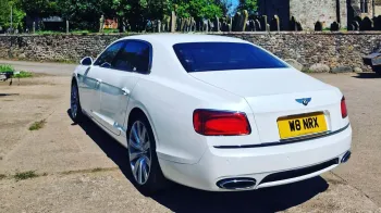 White Modern Bentley