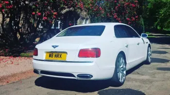 White Modern Bentley