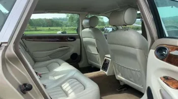 Jaguar XJ Sovereign LWB cream leather interior seats 4 passengers