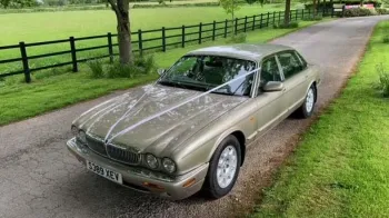 Jaguar XJ Sovereign LWB for hire from left side