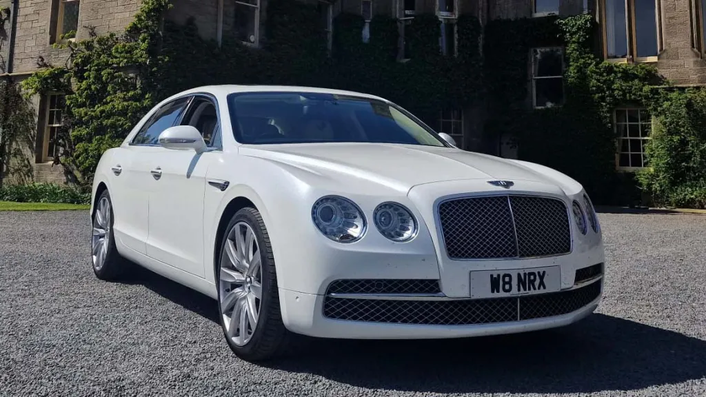 White Modern Bentley