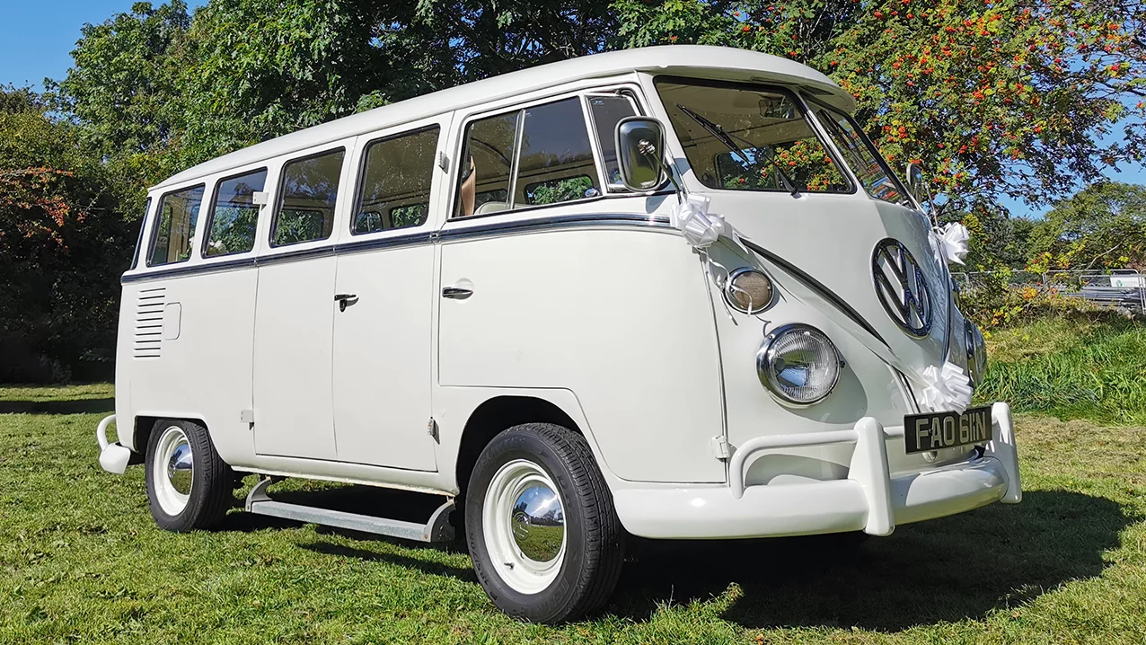 Classic retro VW campervan hire in West Yorkshire