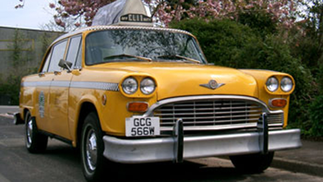Classic American Cab for Wedding Hire