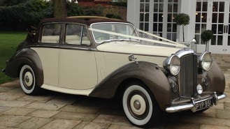 Bentley ‘R’ Type Convertible wedding car for hire in Horsham, Surrey