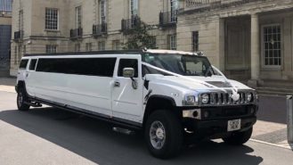 Hummer USA 40ft Limousine wedding car for hire in Portsmouth, Hampshire