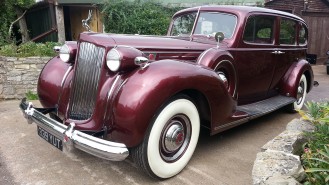 Packard Limousine wedding car for hire in Bridgwater, Somerset