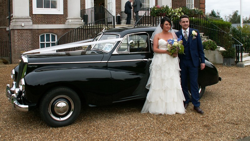 Classic Wolseley POlice Car for Wedding Hire