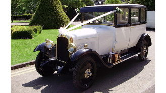 Citroen Deluxe Saloon wedding car for hire in Milton Keynes, Buckinghamshire