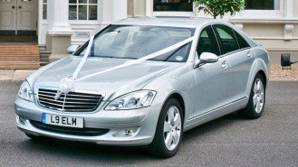 Mercedes ‘S’ Class 320 CDI wedding car for hire in New Malden, Surrey
