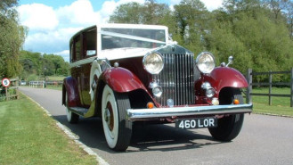 Rolls-Royce 20/25 wedding car for hire in Hatfield, Hertfordshire