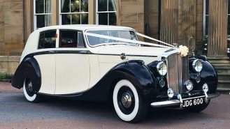 Bentley MK VI Hooper wedding car for hire in Wetherby, South Yorkshire