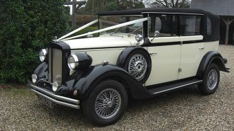 Regent Landaulette wedding car for hire in Uckfield, East Sussex